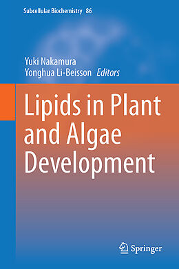Livre Relié Lipids in Plant and Algae Development de 