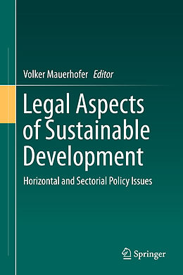 Livre Relié Legal Aspects of Sustainable Development de 