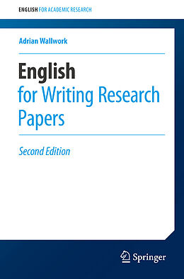 eBook (pdf) English for Writing Research Papers de Adrian Wallwork