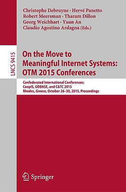 E-Book (pdf) On the Move to Meaningful Internet Systems: OTM 2015 Conferences von 