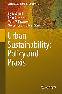 eBook (pdf) Urban Sustainability: Policy and Praxis de 