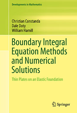 Livre Relié Boundary Integral Equation Methods and Numerical Solutions de Christian Constanda, William Hamill, Dale Doty