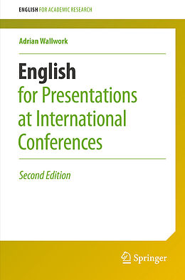 eBook (pdf) English for Presentations at International Conferences de Adrian Wallwork