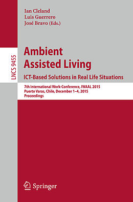 Kartonierter Einband Ambient Assisted Living. ICT-based Solutions in Real Life Situations von 