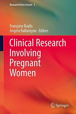 E-Book (pdf) Clinical Research Involving Pregnant Women von 