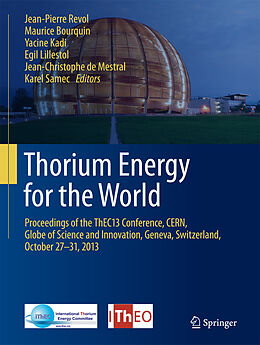 Livre Relié Thorium Energy for the World de 