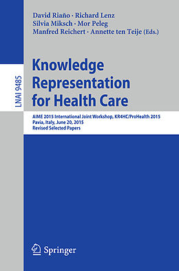 Kartonierter Einband Knowledge Representation for Health Care von 