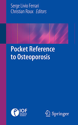 Couverture cartonnée Pocket Reference to Osteoporosis de 