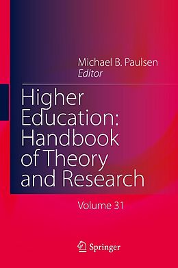 eBook (pdf) Higher Education: Handbook of Theory and Research de 