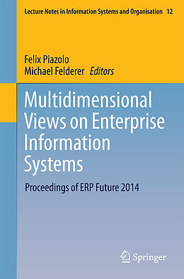 eBook (pdf) Multidimensional Views on Enterprise Information Systems de 