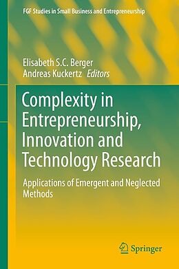 eBook (pdf) Complexity in Entrepreneurship, Innovation and Technology Research de 