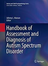 eBook (pdf) Handbook of Assessment and Diagnosis of Autism Spectrum Disorder de 