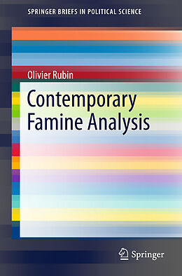Kartonierter Einband Contemporary Famine Analysis von Olivier Rubin