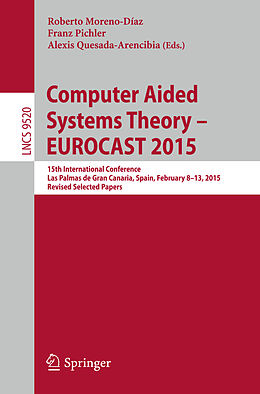 Kartonierter Einband Computer Aided Systems Theory   EUROCAST 2015 von 