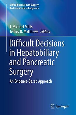 eBook (pdf) Difficult Decisions in Hepatobiliary and Pancreatic Surgery de 