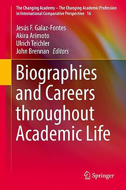 eBook (pdf) Biographies and Careers throughout Academic Life de 