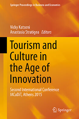 Fester Einband Tourism and Culture in the Age of Innovation von 