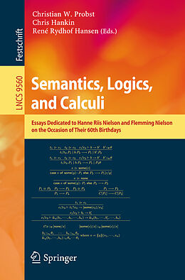 Kartonierter Einband Semantics, Logics, and Calculi von 