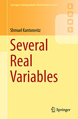 eBook (pdf) Several Real Variables de Shmuel Kantorovitz