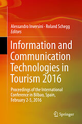 eBook (pdf) Information and Communication Technologies in Tourism 2016 de 