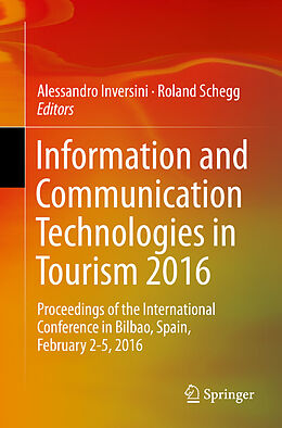 eBook (pdf) Information and Communication Technologies in Tourism 2016 de 