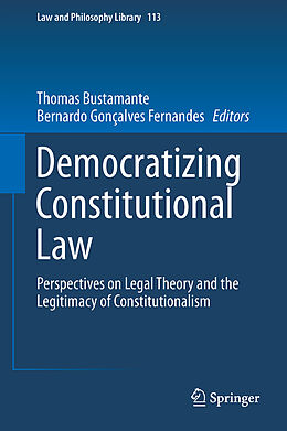Livre Relié Democratizing Constitutional Law de 