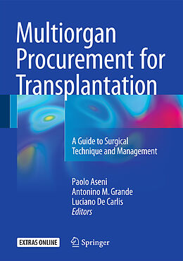 Livre Relié Multiorgan Procurement for Transplantation de 