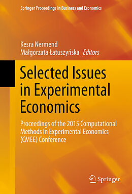 E-Book (pdf) Selected Issues in Experimental Economics von 