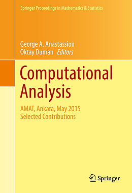 Livre Relié Computational Analysis de 