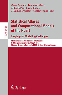 Kartonierter Einband Statistical Atlases and Computational Models of the Heart. Imaging and Modelling Challenges von 
