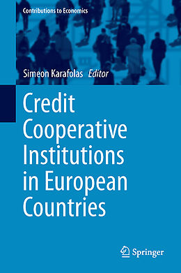 Fester Einband Credit Cooperative Institutions in European Countries von 