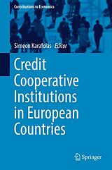 eBook (pdf) Credit Cooperative Institutions in European Countries de 