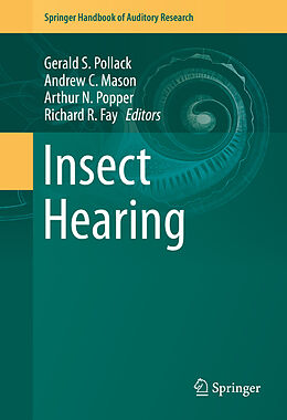 Livre Relié Insect Hearing de 