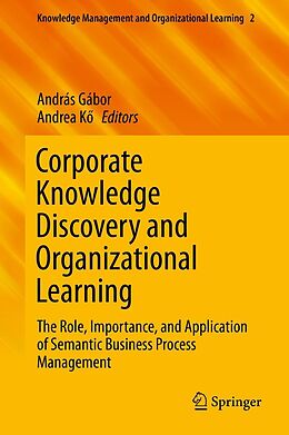 eBook (pdf) Corporate Knowledge Discovery and Organizational Learning de 