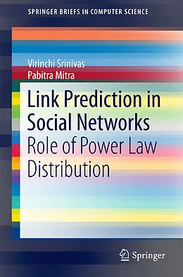 E-Book (pdf) Link Prediction in Social Networks von Srinivas Virinchi, Pabitra Mitra