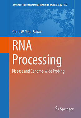 Fester Einband RNA Processing von 