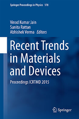 Fester Einband Recent Trends in Materials and Devices von 