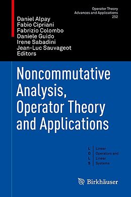 E-Book (pdf) Noncommutative Analysis, Operator Theory and Applications von 