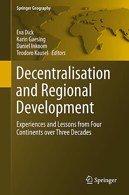 Fester Einband Decentralisation and Regional Development von 