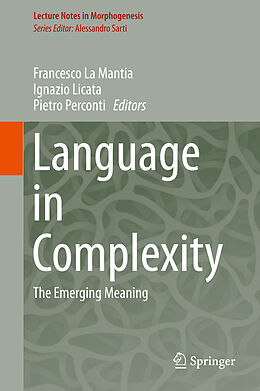 Livre Relié Language in Complexity de 