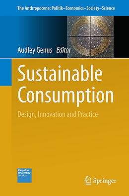 Couverture cartonnée Sustainable Consumption de 