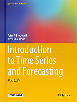 Livre Relié Introduction to Time Series and Forecasting de Peter J. Brockwell, Richard A. Davis