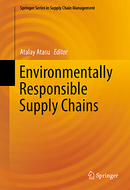 Livre Relié Environmentally Responsible Supply Chains de 