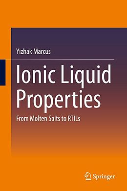 eBook (pdf) Ionic Liquid Properties de Yizhak Marcus