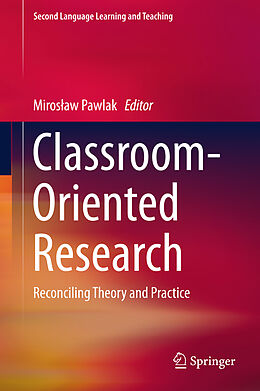 Fester Einband Classroom-Oriented Research von 