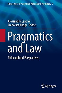 eBook (pdf) Pragmatics and Law de 