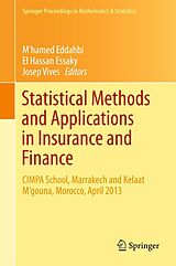 eBook (pdf) Statistical Methods and Applications in Insurance and Finance de 