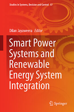 Fester Einband Smart Power Systems and Renewable Energy System Integration von 