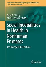 eBook (pdf) Social Inequalities in Health in Nonhuman Primates de 