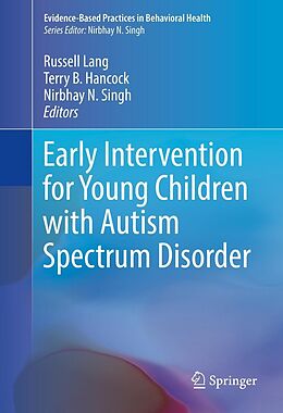 eBook (pdf) Early Intervention for Young Children with Autism Spectrum Disorder de 